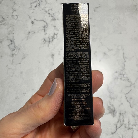 YSL Yves Saint Laurent Lash Clash Mascara Mini Extreme Volume Noir Black .06 oz - Picture 4 of 6